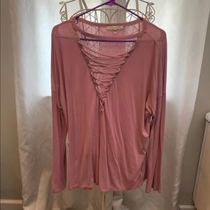 🚫SOLD🚫 Express Strappy Shirt